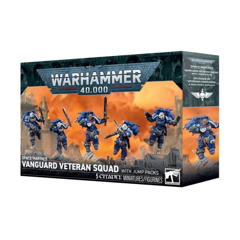 Space Marines: Vanguard Veterans Squad.