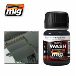 Bläuliche Waschung für Panzergrau. 35 ml.