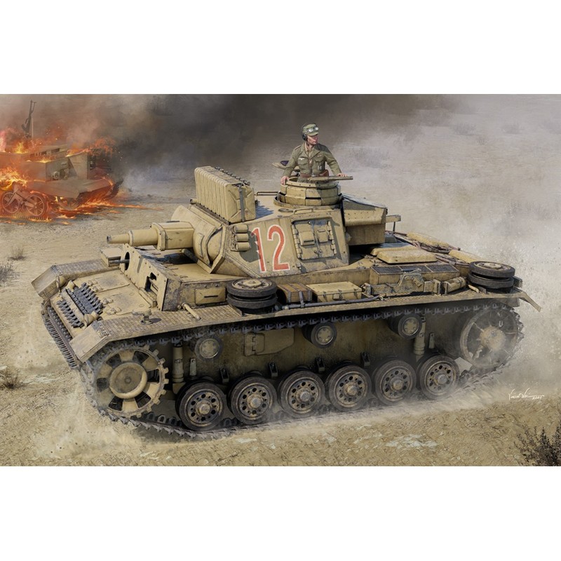 Pz.Kpfw.III Ausf.N., Tunesien.