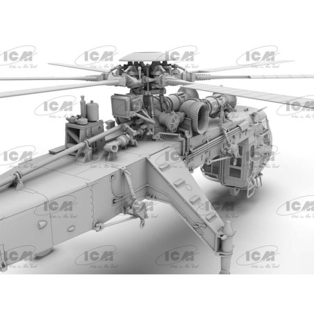 Sikorsky CH-54A Tarhe Schwerhubschrauber.
