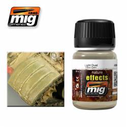 Efecto natural de polvo claro. 35 ml.