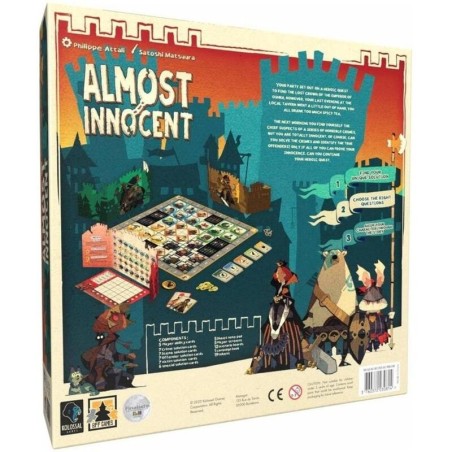 Almost Innocent: Juego cooperativo de deducción e investigación.