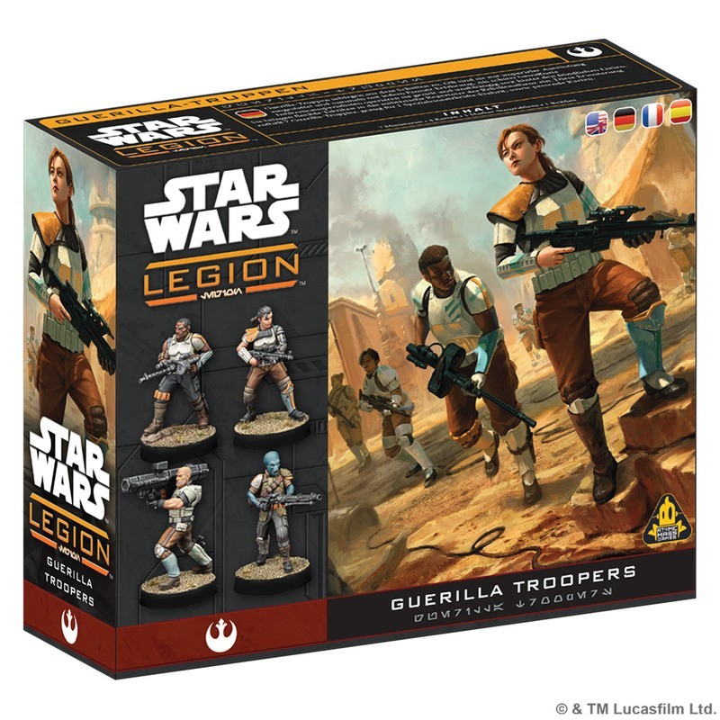 Guerrilheiros: Unidade de Forças Especiais para Star Wars: Legion.