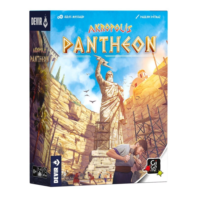 expansion juego de mesa de estrategia akropolis panteon de devir - comprar en el taller del modelista