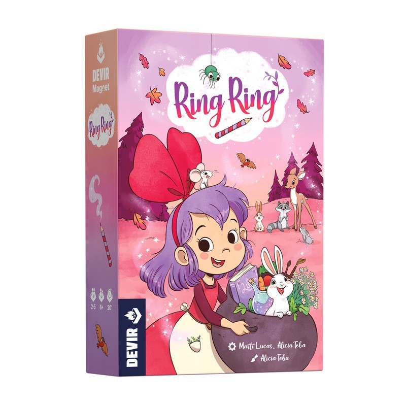 Ring Ring – kooperatives Kartenspiel für Kinder.