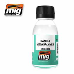 Adesivo per ghiaia e sabbia. 100 ml.