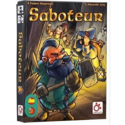 Sabotador. Papéis Ocultos e Jogo de Tabuleiro de Bluff.