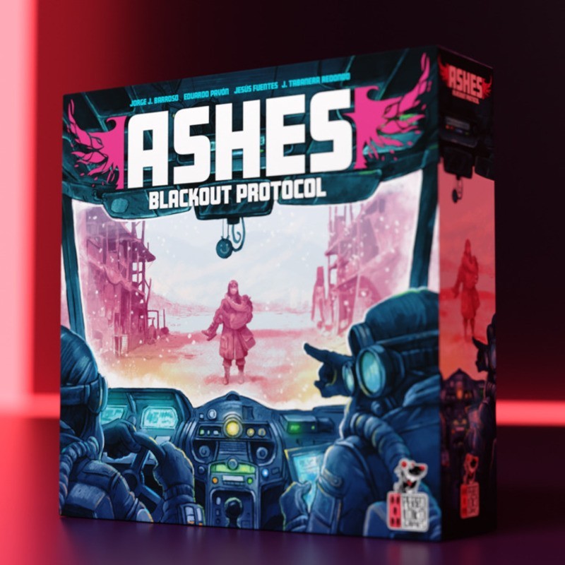 juego de estrategia postapocaliptica ashes: blackout protocol de perro loko games - comprar
