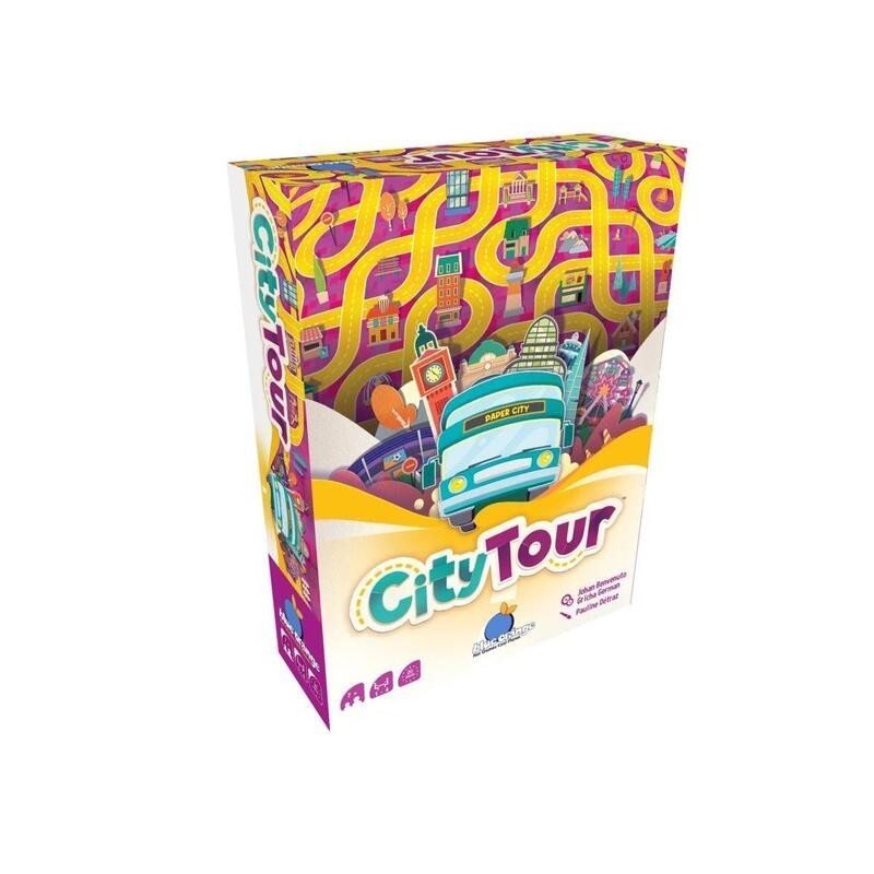 City Tour: Cooperative Bus Route Board Game by Blue Orange – Buy at El Taller del Modelista