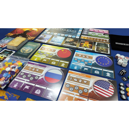 Statecraft - juego de mesa de estrategia geopolítica y poder mundial (Estandar).