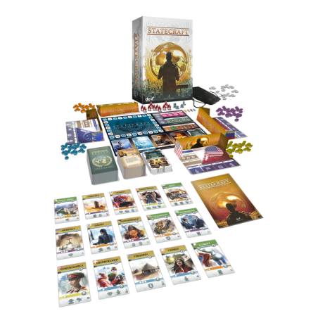 Statecraft: juego de mesa de estrategia geopolítica y poder mundial (Edición Plus).