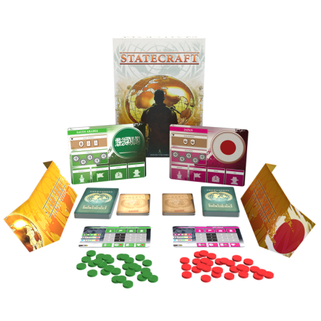 Statecraft: juego de mesa de estrategia geopolítica y poder mundial (Edición Plus).
