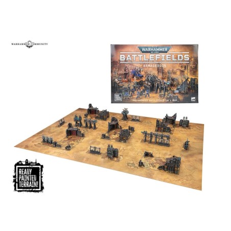 Vorbemaltes Gelände aus Battlegrounds: Armageddon.