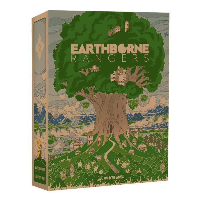 juego cooperativo de exploración y aventura earthborne rangers de maldito games - comprar en el taller del modelista