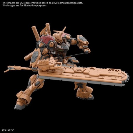 HG 1/144 BMP4/6 BAU BAHLAM - Modèle Gunpla de BANDAI.