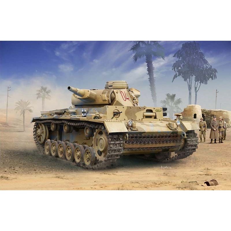 Pz.Kpfw.III Ausf.N, Afrika Korps. Pz.Kpfw.III Ausf.N, Afrika Korps.