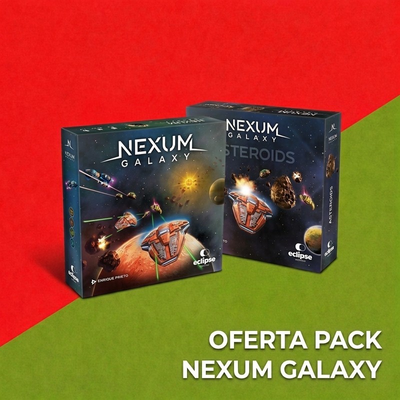 Nexum Galaxy + Asteroids: space strategy board game pack. Nexum Galaxy + Asteroids: space strategy board game pack.