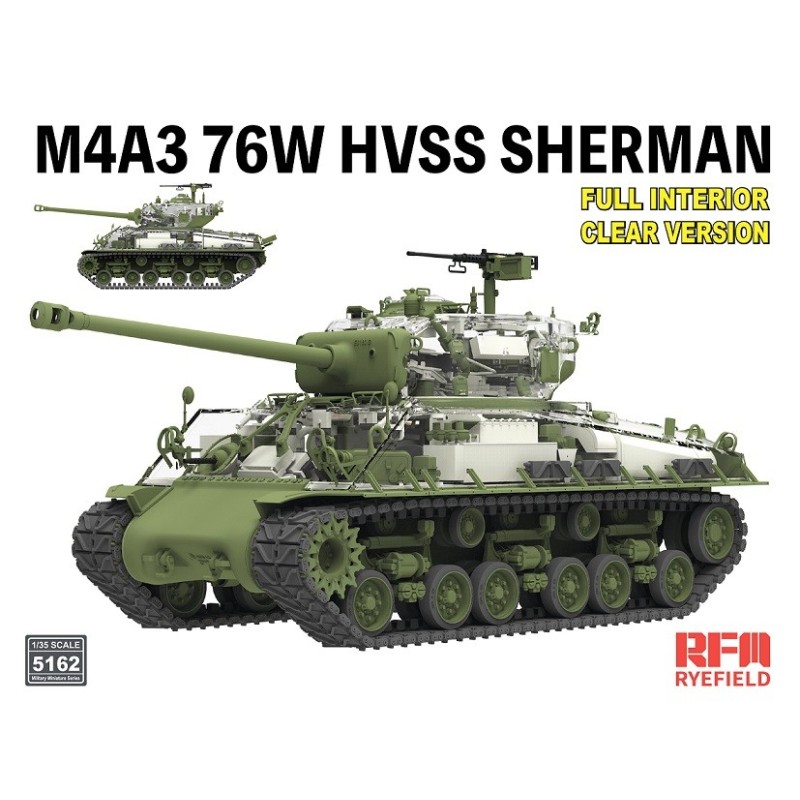 M4A3 76W HVSS Sherman. M4A3 76W HVSS Sherman.