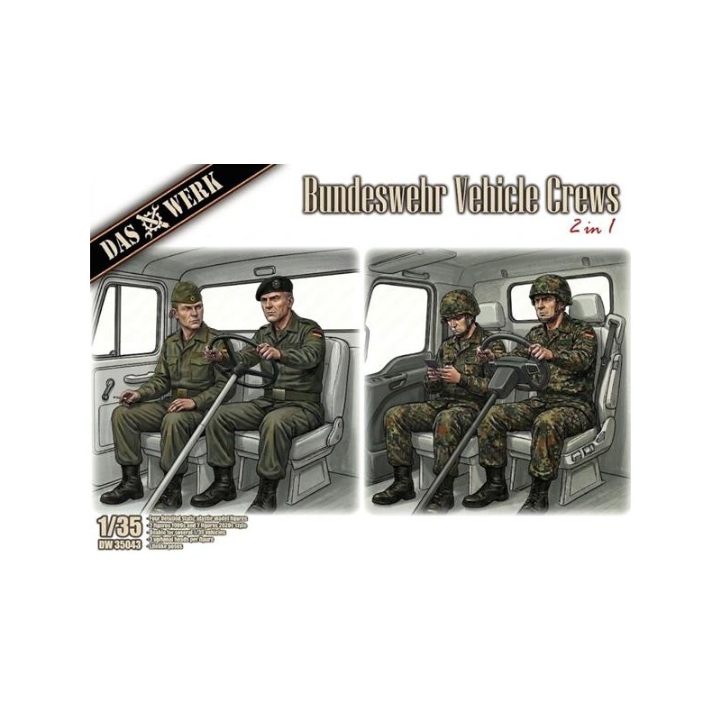 Tripulação de veículos da Bundeswehr.