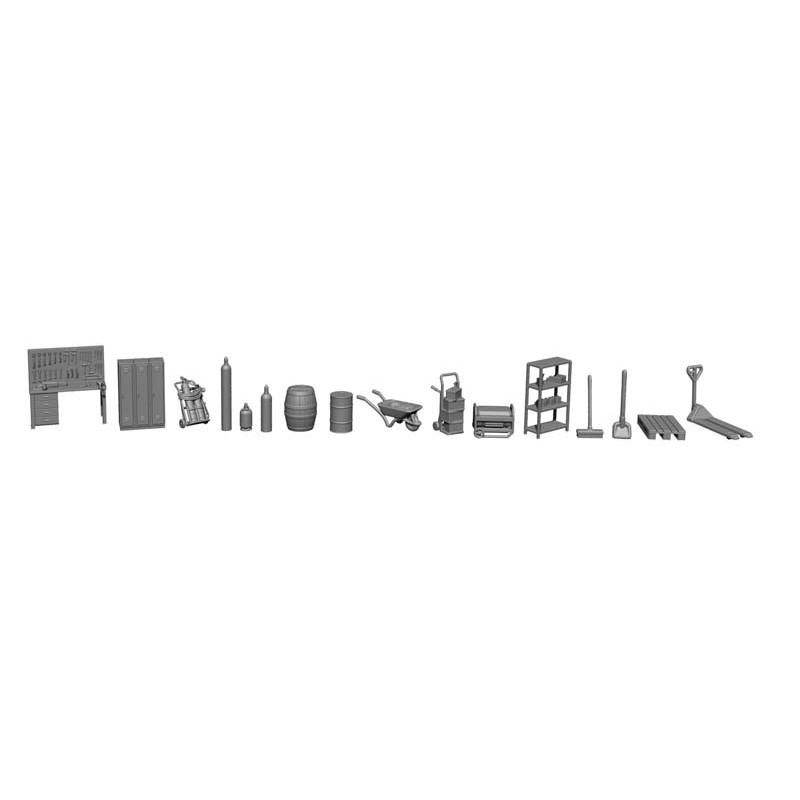 Kit 3D "Industria y comercio".