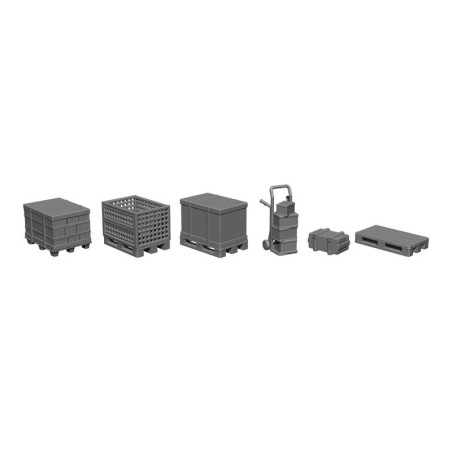 Kit 3D "Mercadorias de Carga".