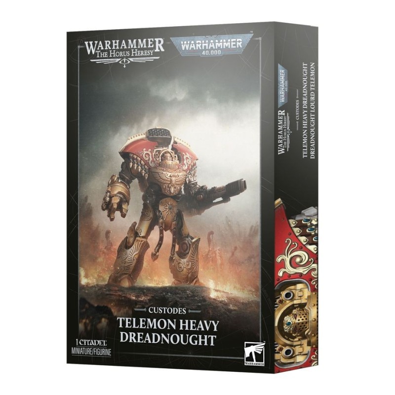 Hérésie d’Horus : Télémon Dreadnought Lourd.