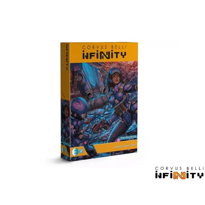Infinity: Indigo Spec-Ops - miniaturas PanOceania.