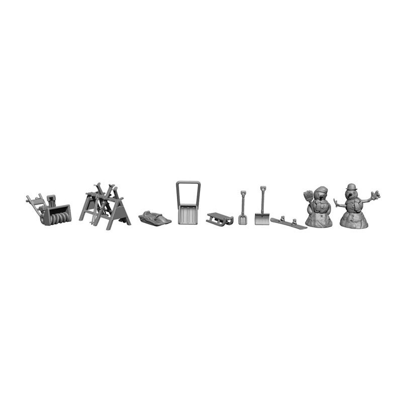 Kit 3D "En invierno".