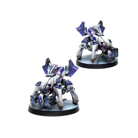 juego de miniaturas infinity aleph rebot remotes pack de corvus belli - comprar en el taller del modelista