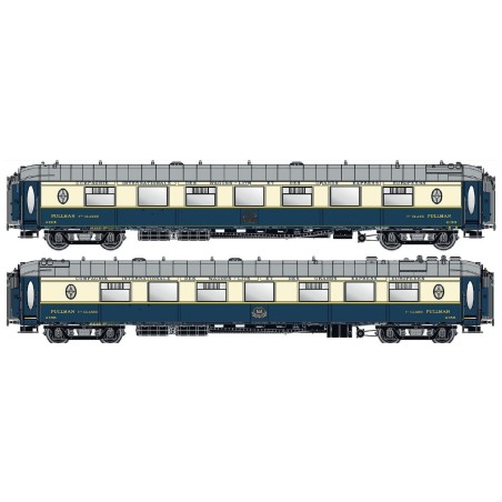 Pullman WP e WPc convoglio di carrozze, CIWL.