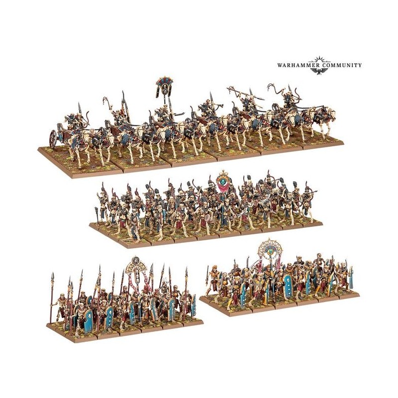 Host of Nehekhara Army Reinforcement Set.