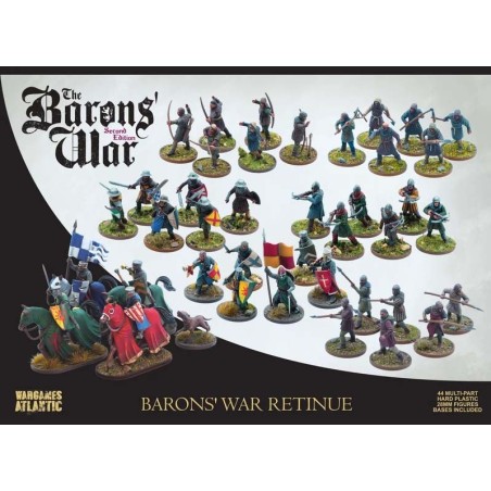 "A Comitiva de Guerra do Barão" caixa inicial.