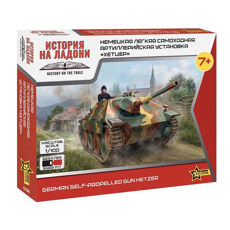Cazacarros alemán "Hetzer".
