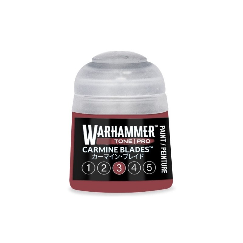 Carmine blades 3, 12ml. Carmine blades 3, 12ml.