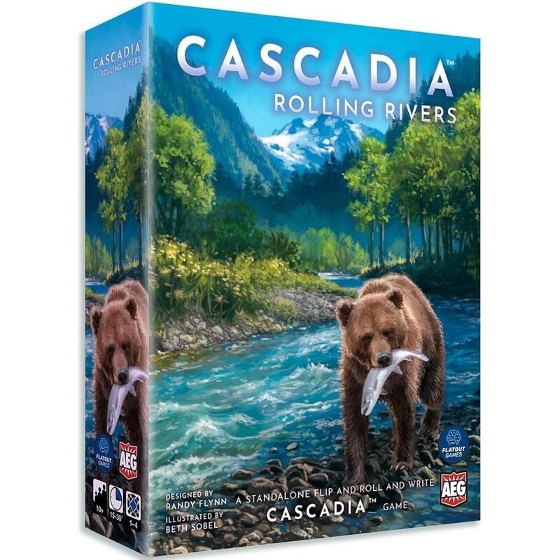 juego de naturaleza cascadia rios rodantes de delirium games - comprar en el taller del modelista
