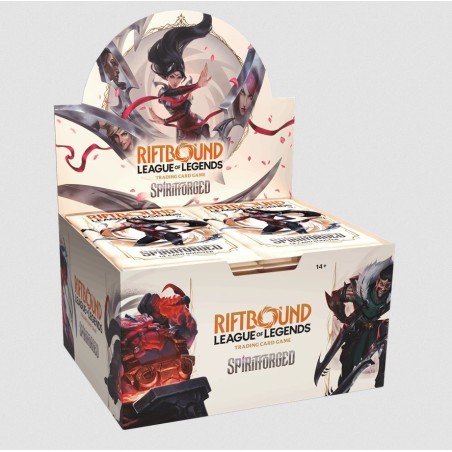 Riftbound: Spirit forged: League of Legends TCG 24-Pack Display.