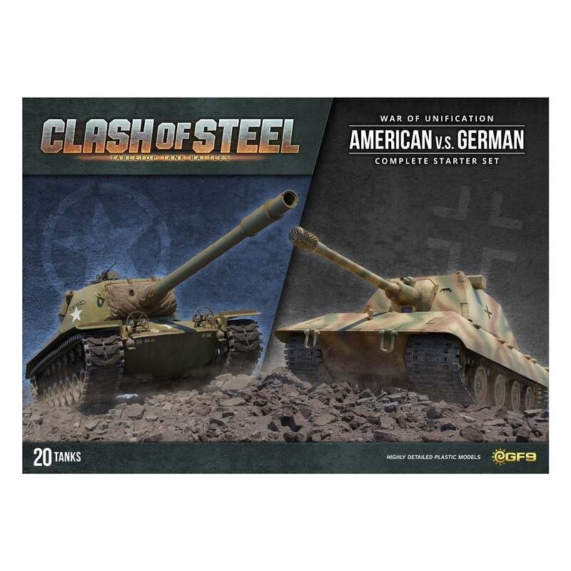 Clash of steel: War of unification - American VS German. Clash of steel: War of unification - American VS German.