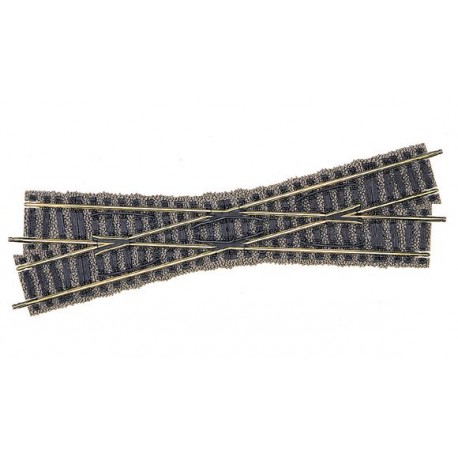 Crossover track, left hand crossing, 18°. FLEISCHMANN 6162 Crossover track, left hand crossing, 18°. FLEISCHMANN 6162