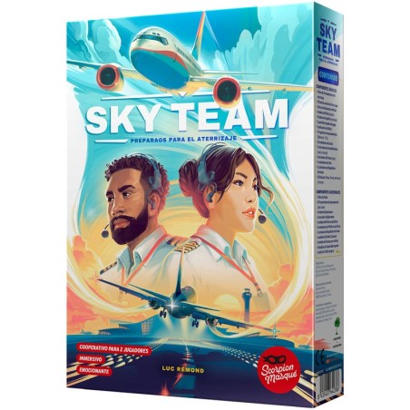 Sky Team cooperative aviation board game by Asmodee - buy at El Taller del Modelista