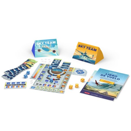 Sky Team cooperative aviation board game by Asmodee - buy at El Taller del Modelista