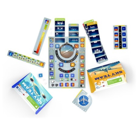 Sky Team: juego de mesa cooperativo de aviación para dos jugadores.