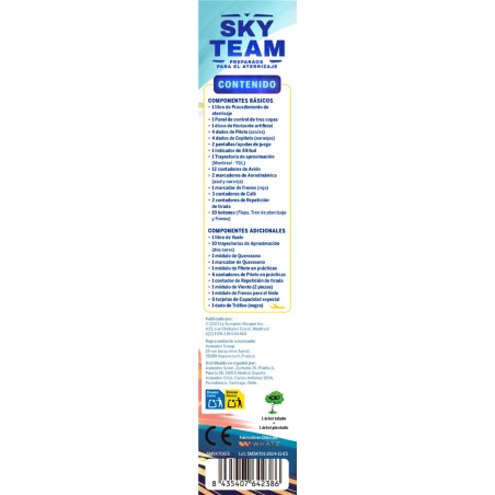 Sky Team cooperative aviation board game by Asmodee - buy at El Taller del Modelista