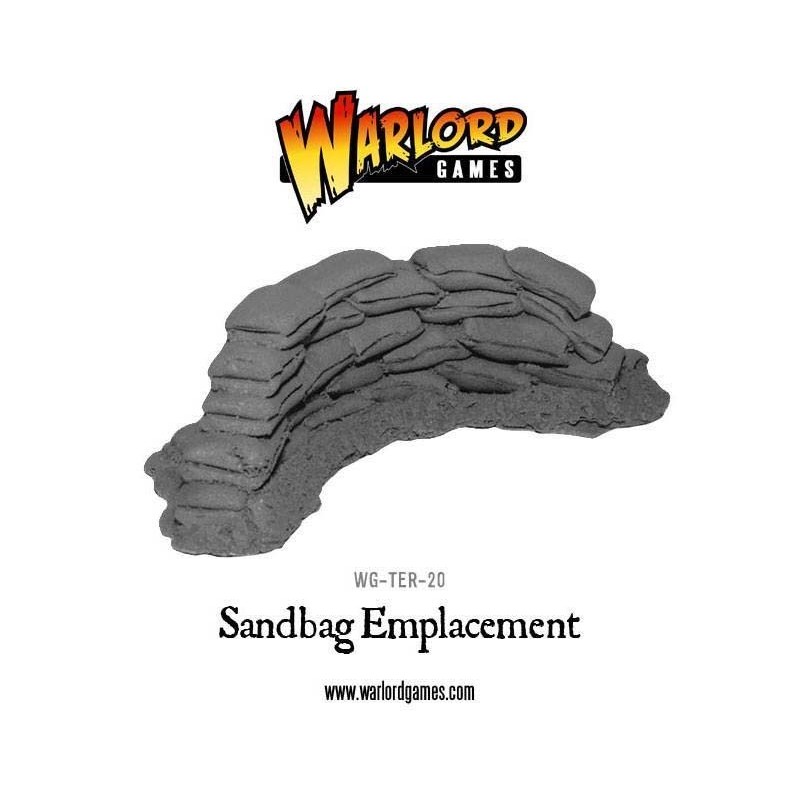 Sandbag Emplacement. Sandbag Emplacement.