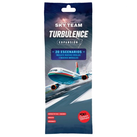Sky Team: Turbulencias - expansión para el juego de mesa cooperativo.