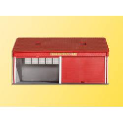 Garage dei vigili del fuoco.