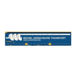 Conteneur de 45 pieds « Michel Verschure Transport ».