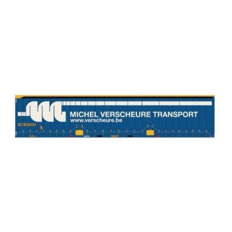 Conteneur de 45 pieds « Michel Verschure Transport ».