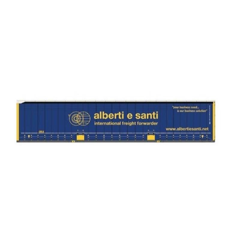 Contenedor de 45 pies "Alberti e Santi". Contenedor de 45 pies "Alberti e Santi".