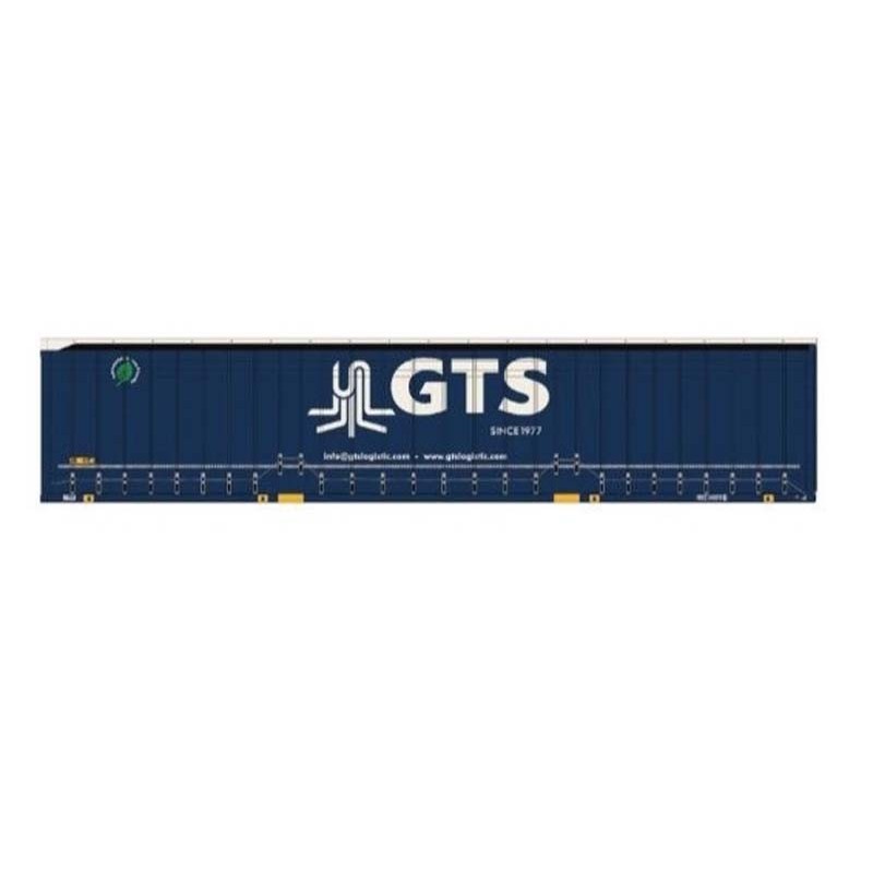Conteneur de 45 pieds « GTS Logistics ».