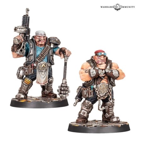 Necromunda: Orlock Ogryn Minders.